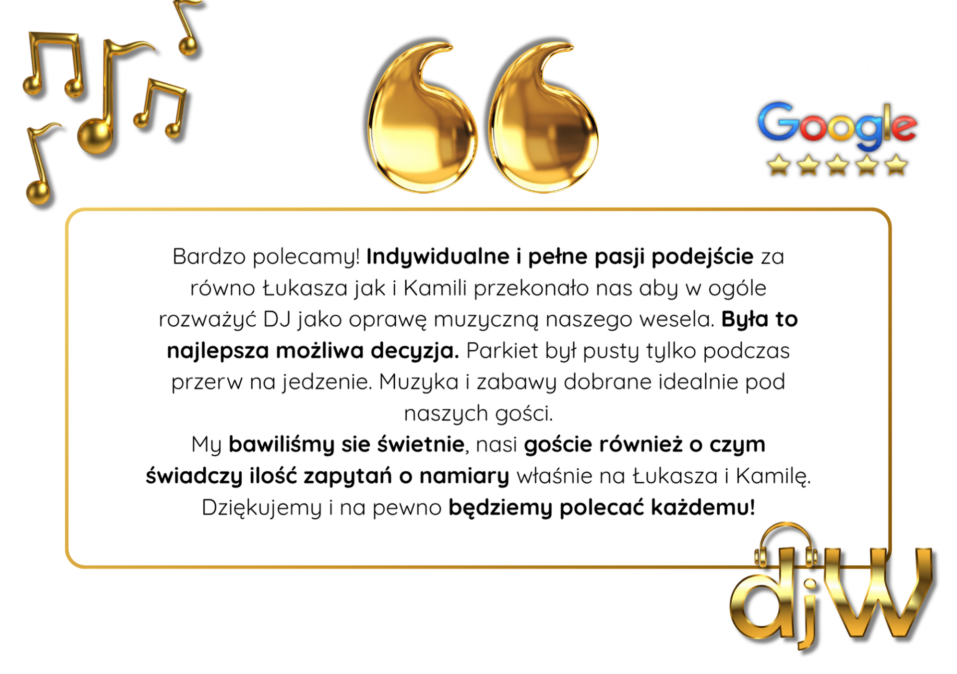 DJ WEGRZYNEK OPINIE WESELA IMPREZY FIRMOWE URODZINY DJ SLASK (1)