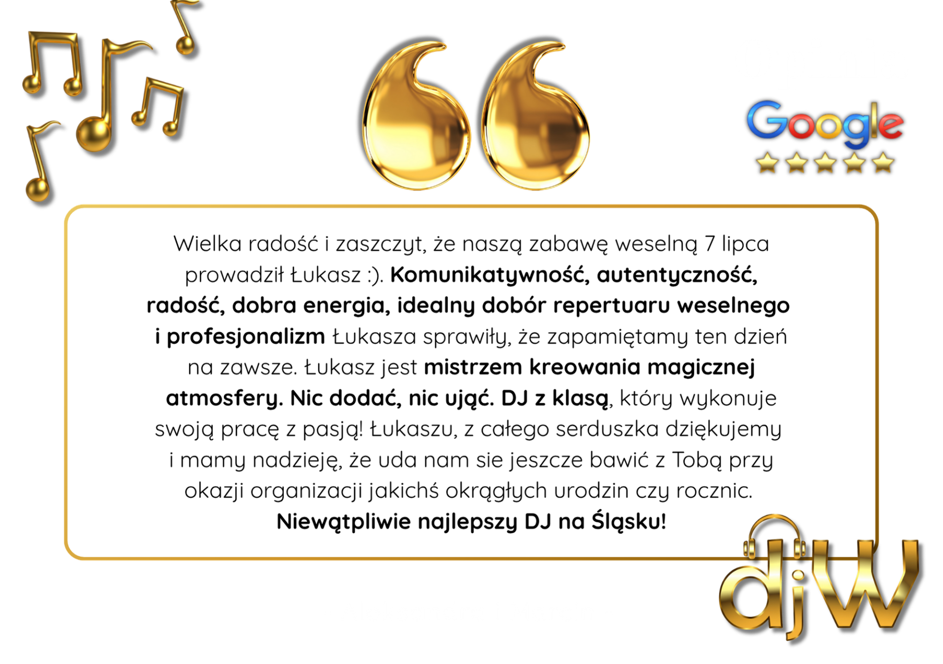 DJ WEGRZYNEK OPINIE WESELA IMPREZY FIRMOWE URODZINY DJ SLASK (6)